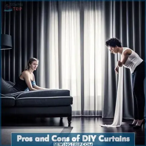 Pros and Cons of DIY Curtains