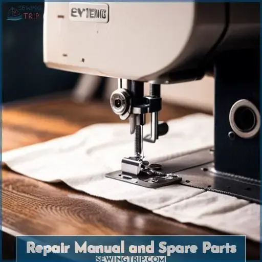 Repair Manual and Spare Parts