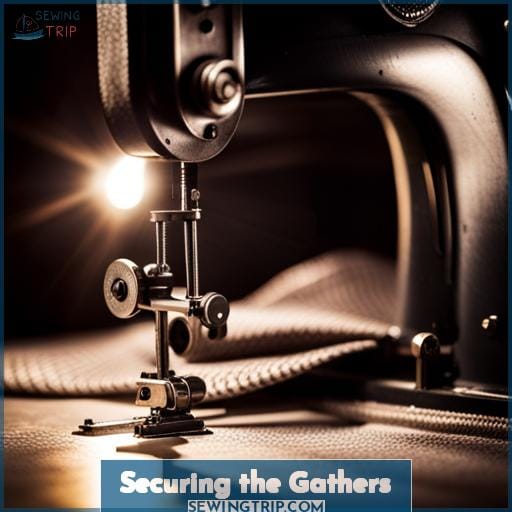 Securing the Gathers Securing the Gathers