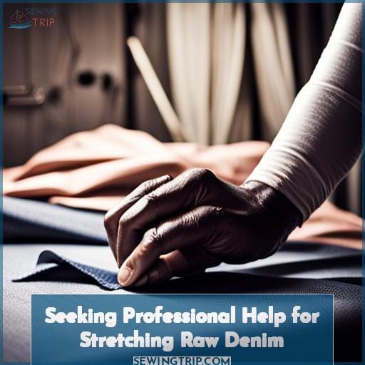 Seeking Professional Help for Stretching Raw Denim