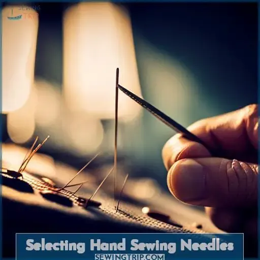 Selecting Hand Sewing Needles