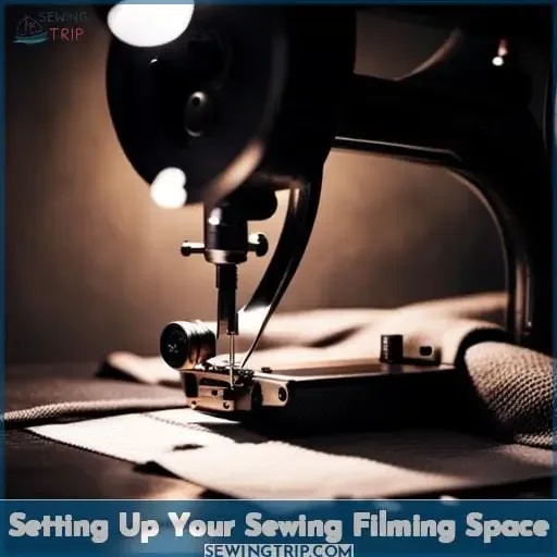 Setting Up Your Sewing Filming Space