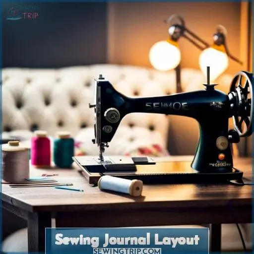 Sewing Journal Layout