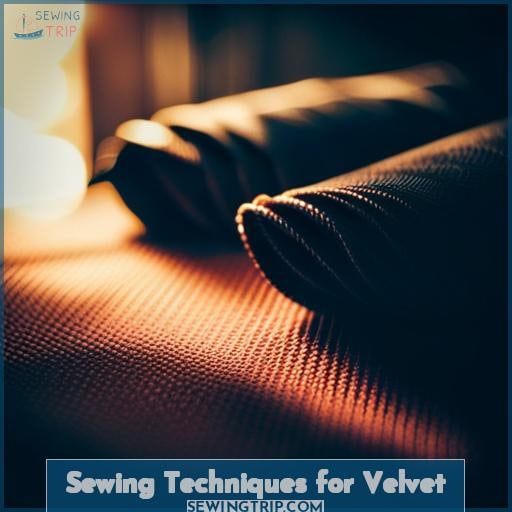Sewing Techniques for Velvet