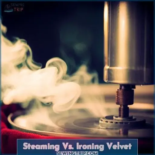 Steaming Vs. Ironing Velvet