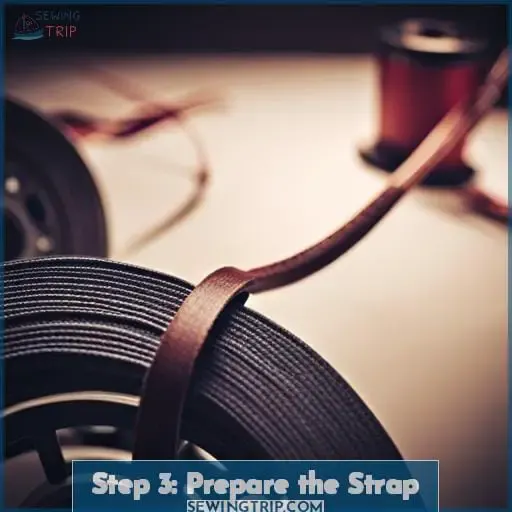 Step 3: Prepare the Strap