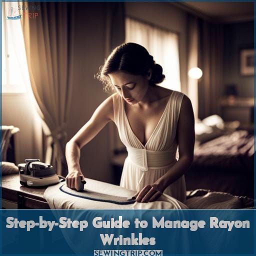 Step-by-Step Guide to Manage Rayon Wrinkles