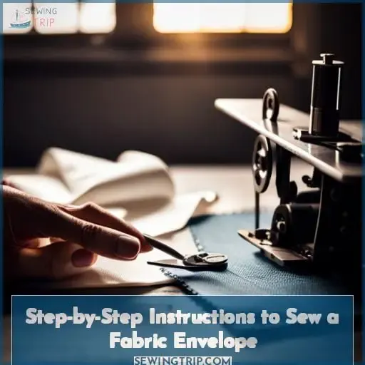 Step-by-Step Instructions to Sew a Fabric Envelope