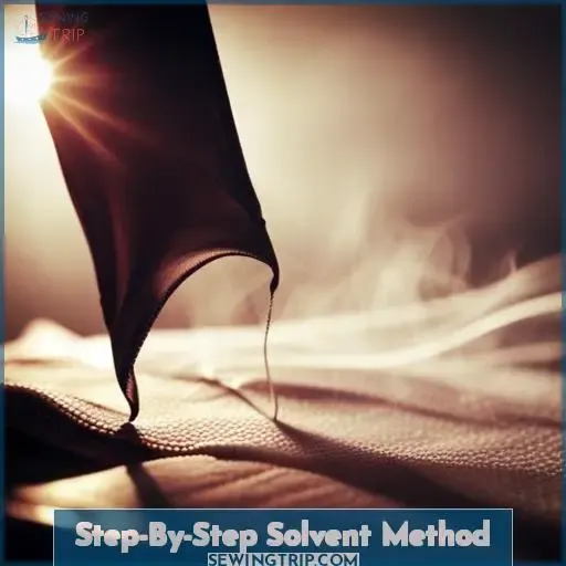 Step-By-Step Solvent Method