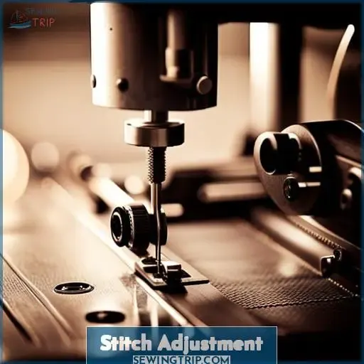 Stitch Adjustment