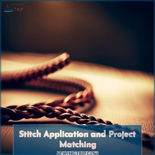Stitch Application and Project Matching