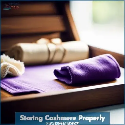 Storing Cashmere Properly
