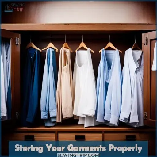 Storing Your Garments Properly