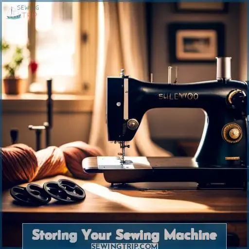 Storing Your Sewing Machine