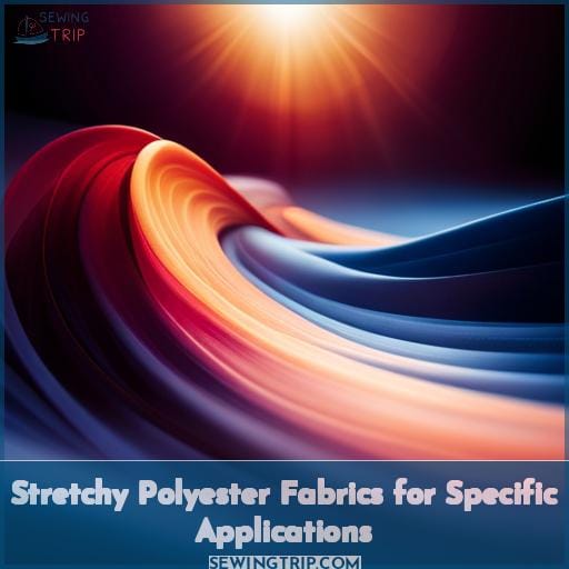 Stretchy Polyester Fabrics for Specific Applications