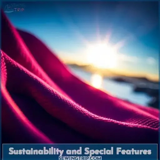 Sustainability and Special Features
