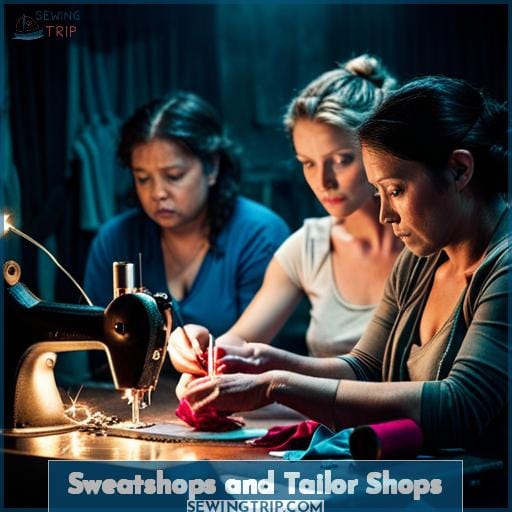 Sweatshops and Tailor Shops