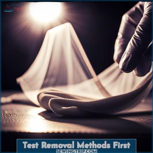 Test Removal Methods First