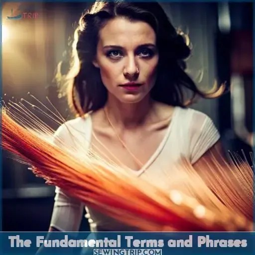 The Fundamental Terms and Phrases