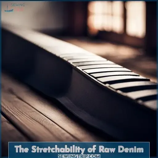 The Stretchability of Raw Denim