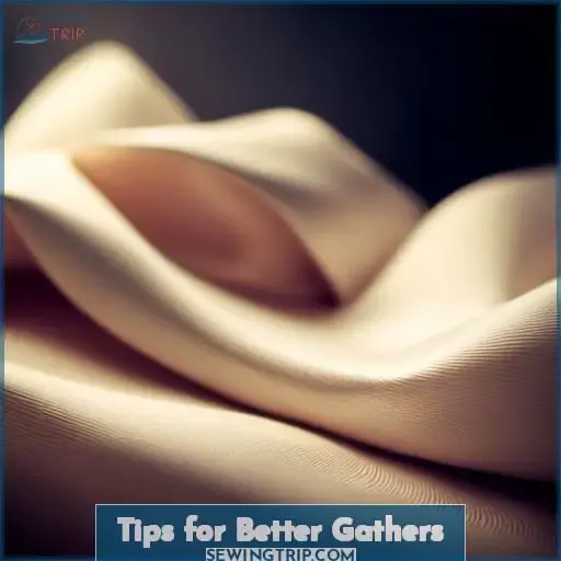 Tips for Better Gathers