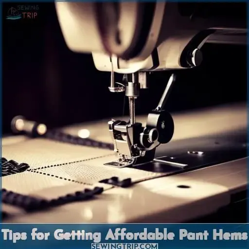 Tips for Getting Affordable Pant Hems