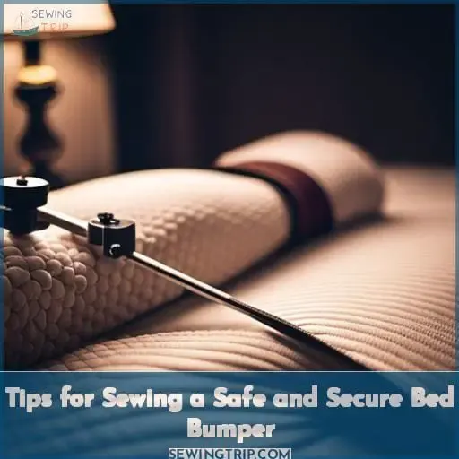 Tips for Sewing a Safe and Secure Bed Bumper
