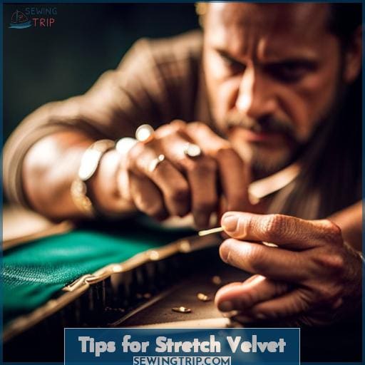 Tips for Stretch Velvet