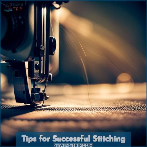 Tips for Successful Stitching