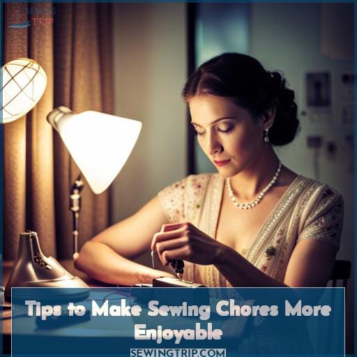 Tips to Make Sewing Chores More Enjoyable