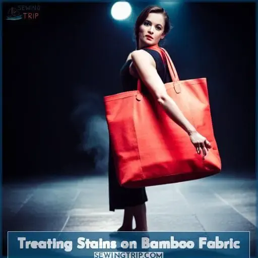 Treating Stains on Bamboo Fabric