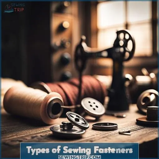 Types of Sewing Fasteners