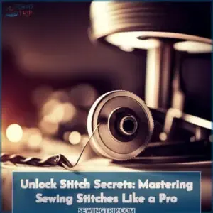 types of sewing stitches