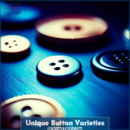 Unique Button Varieties