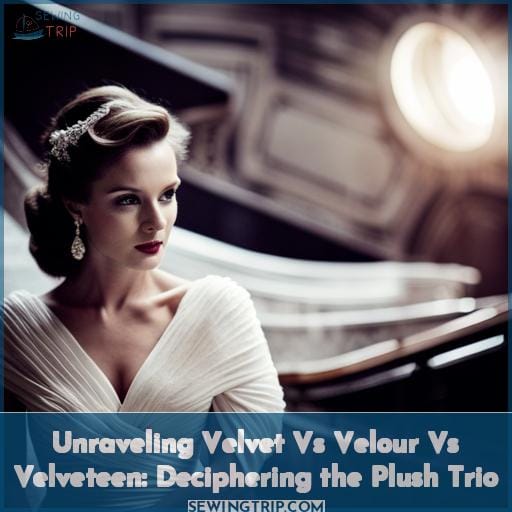 Unraveling Velvet vs Velour vs Velveteen Deciphering the Plush Trio
