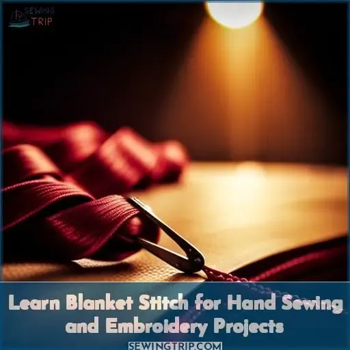 what is a blanket stitch