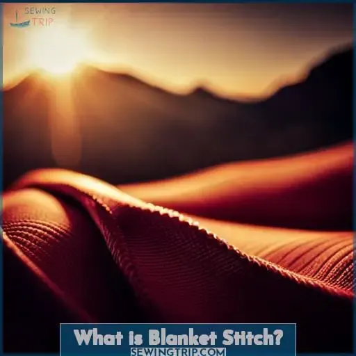 What is Blanket Stitch