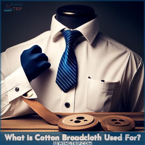 What is Cotton Broadcloth Used For