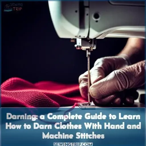 what is darning in sewing