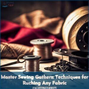 Master Sewing Gathers: Techniques for Ruching Any Fabric 1 what is gathering in sewing