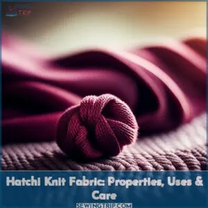 what is hatchi knit fabric