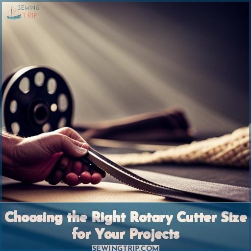 Choosing the Right Rotary Cutter Size for Your Projects