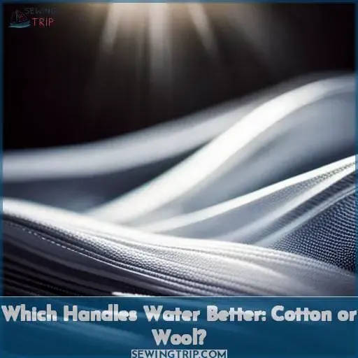 Which Handles Water Better: Cotton or Wool