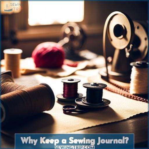 Why Keep a Sewing Journal Why Keep a Sewing Journal