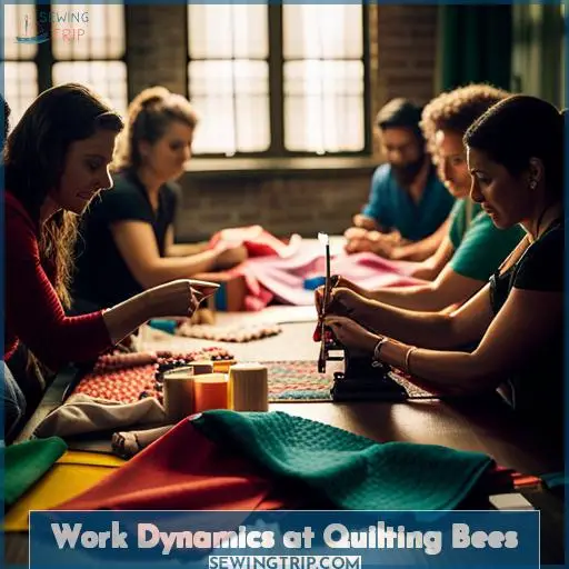 Work Dynamics at Quilting Bees