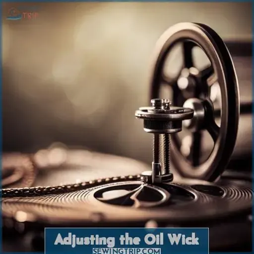 Adjusting the Oil Wick