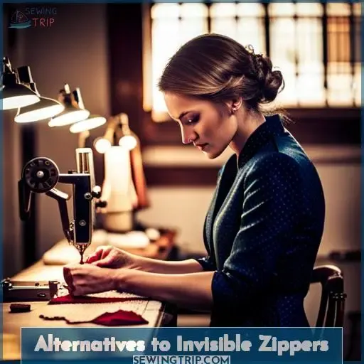 Alternatives to Invisible Zippers
