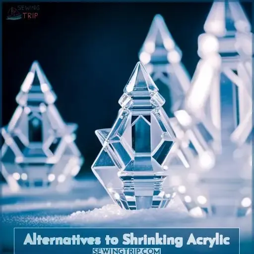 Alternatives to Shrinking Acrylic
