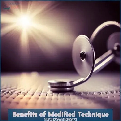 Benefits of Modified Technique