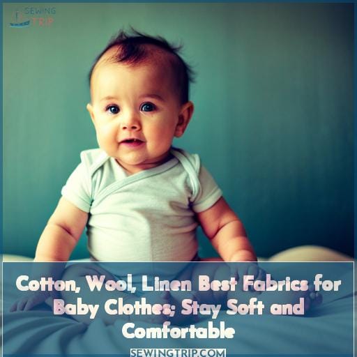 Cotton, Wool, Linen Best Fabrics for Baby Clothes; Stay Soft and